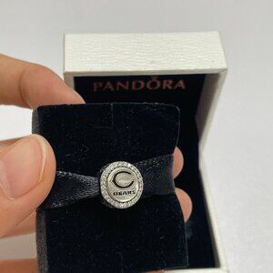 Pandora MLB Football Chicago Bears Sports Dangle Charm Pendant